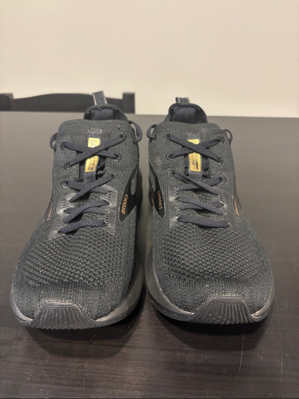 Brooks Levitate 3 Limited Edition Running Shoe - Black & Gold - Size 8.5